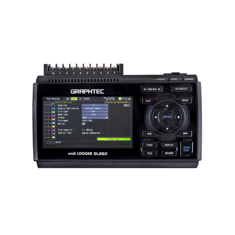 图技 GRAPHTEC 数据记录仪GL260 A-CN