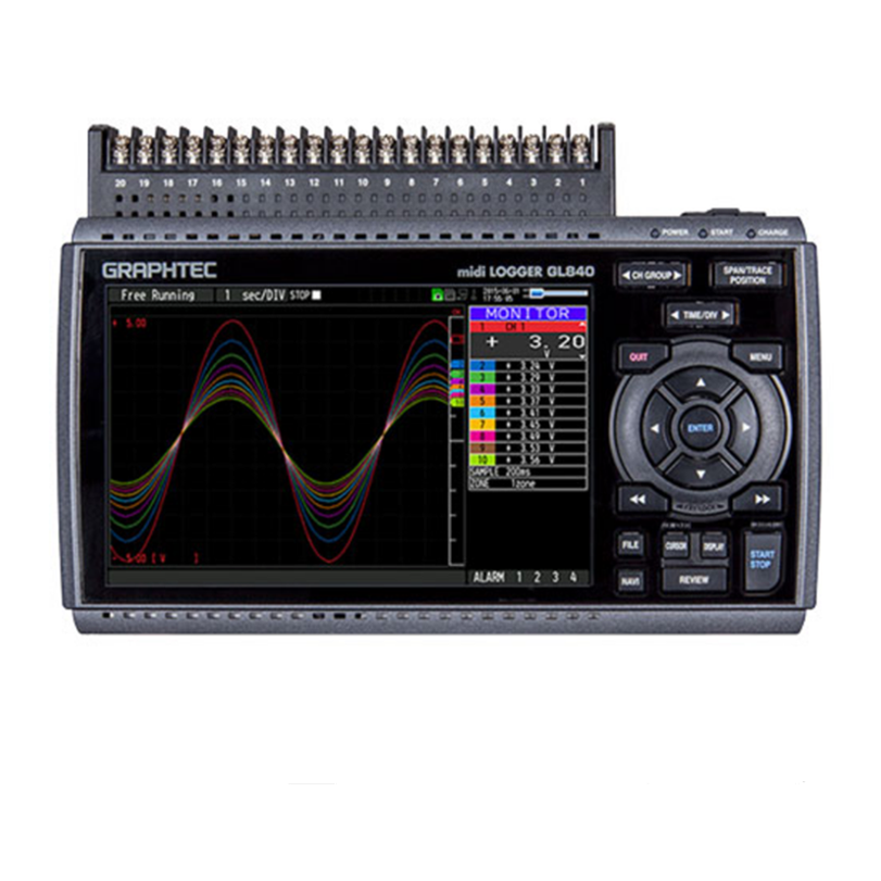 图技 GRAPHTEC 数据记录仪GL840 数据采集器